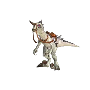 Freigestelltes Modell: Pfeife des elfenbeinfarbenen Raptors