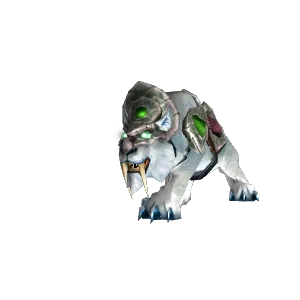 Freigestelltes Modell: Zügel des schnellen Frostsäblers