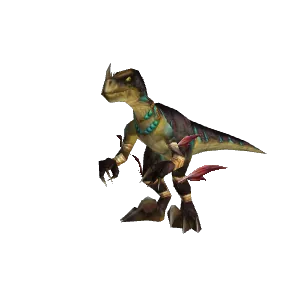 Freigestelltes Modell: Alte Pfeife des obsidianschwarzen Raptors