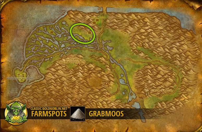 WoW Grabmoos farmen Farm Guide für World of Warcraft. 