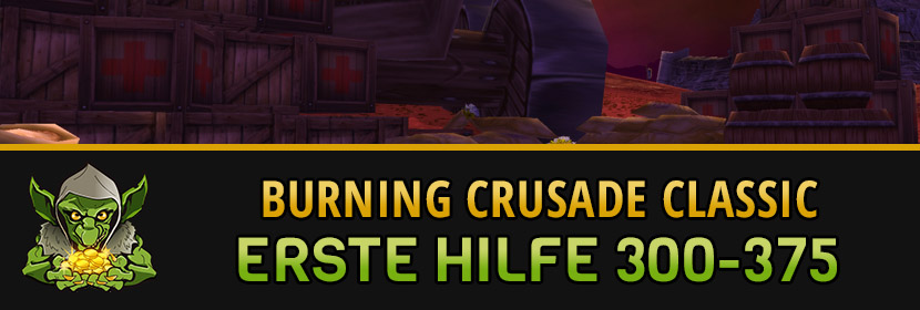 header burning crusade classic berufe guide erste hilfe