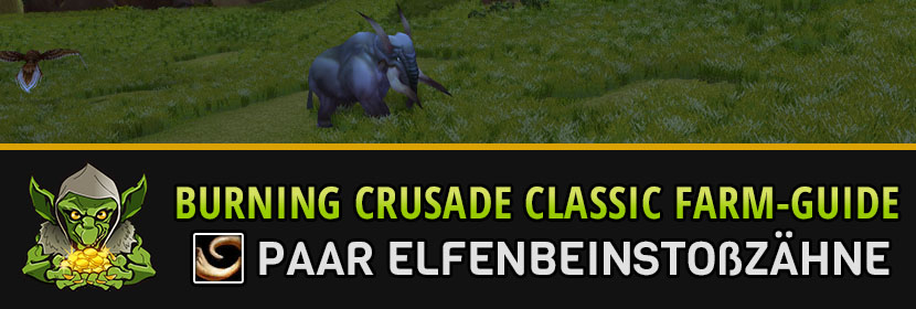 burning crusade classic farm guide paar elfenbeinstosszaehne