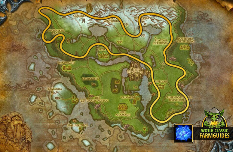 WoW Farming Cobalt Ore - WotLK Classic Farm Guide