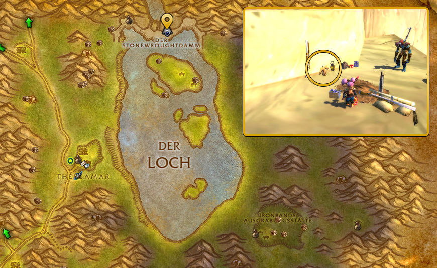 Map Loch Mondan 1