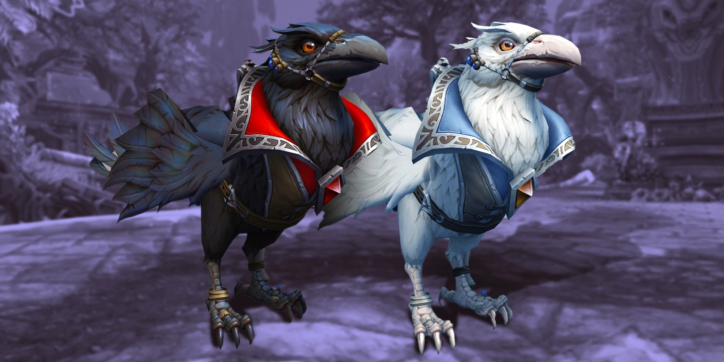 Das Wächterschwingenpaket ist jetzt auch in MOP Classic verfügbar! 5 Rabenpaket