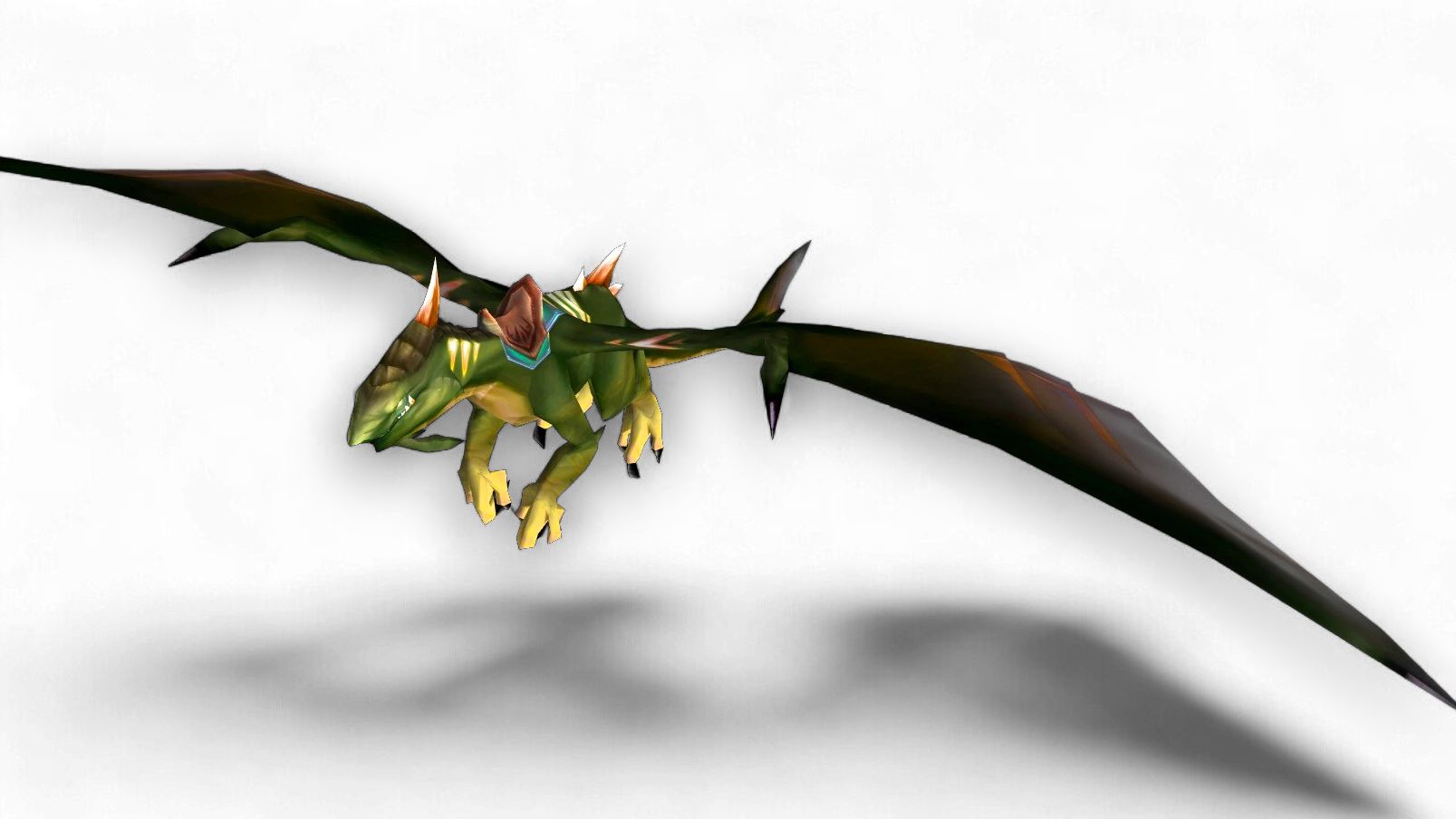 Zuegel des viridiangruenen Drachen der Netherschwingen Zuegel des viridiangruenen Drachen der Netherschwingen