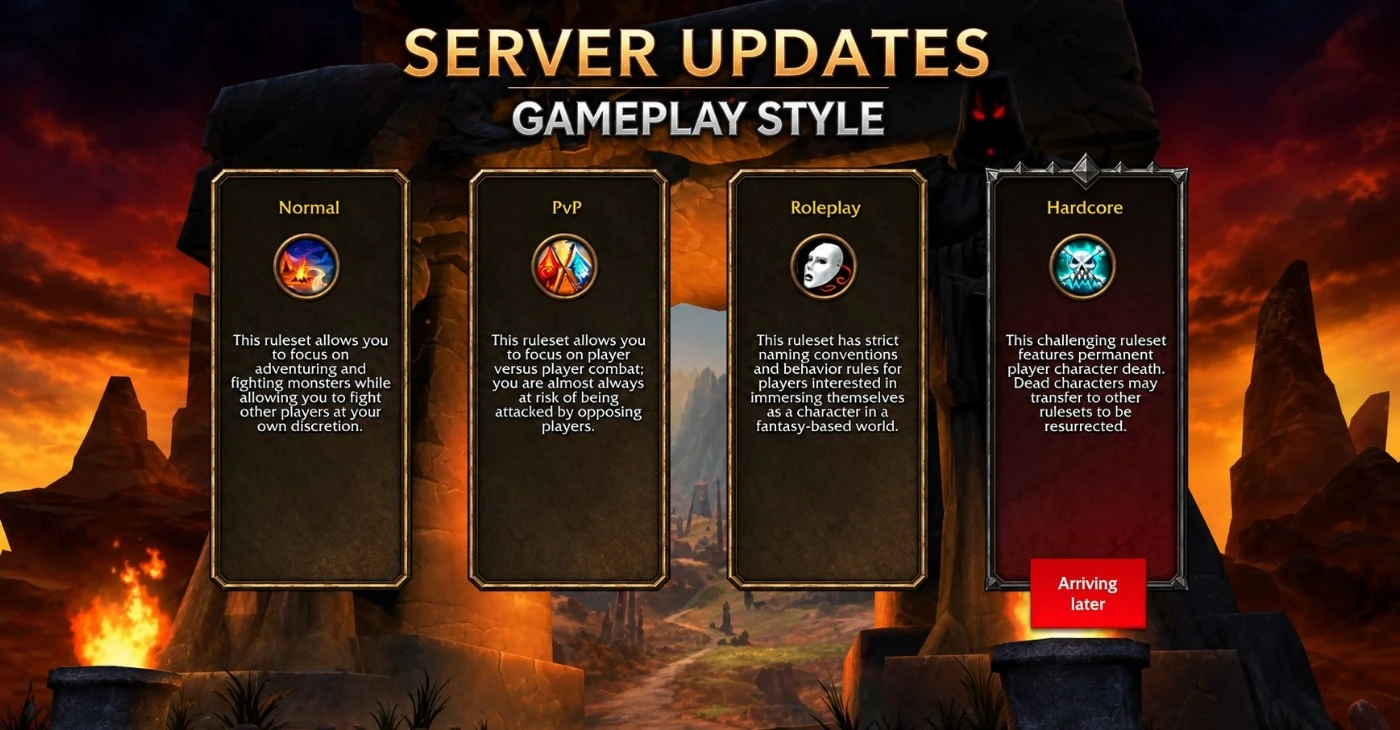 Server Updates Gameplay