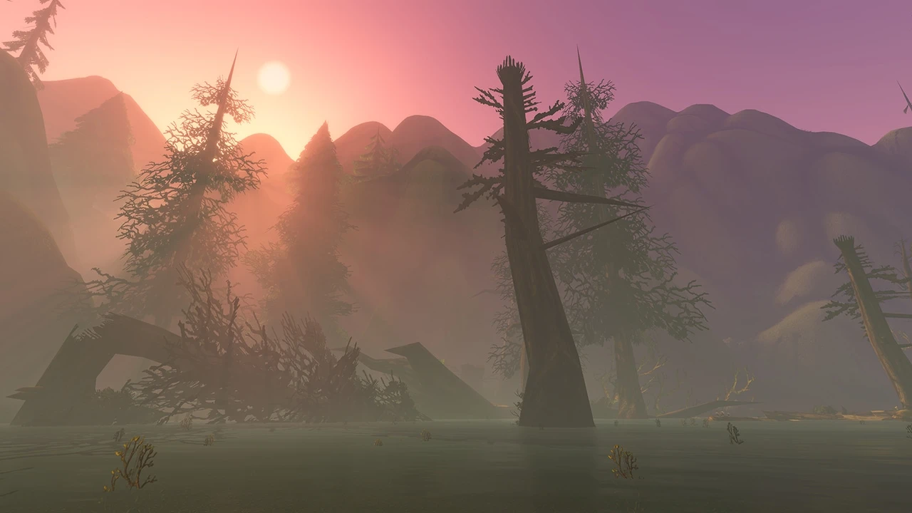 Der Hyjalgipfel nahe Nordrassil
